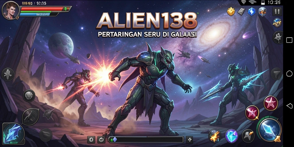 Gambaran aksi seru di ALIEN138 dengan gameplay TPS yang menegangkan.