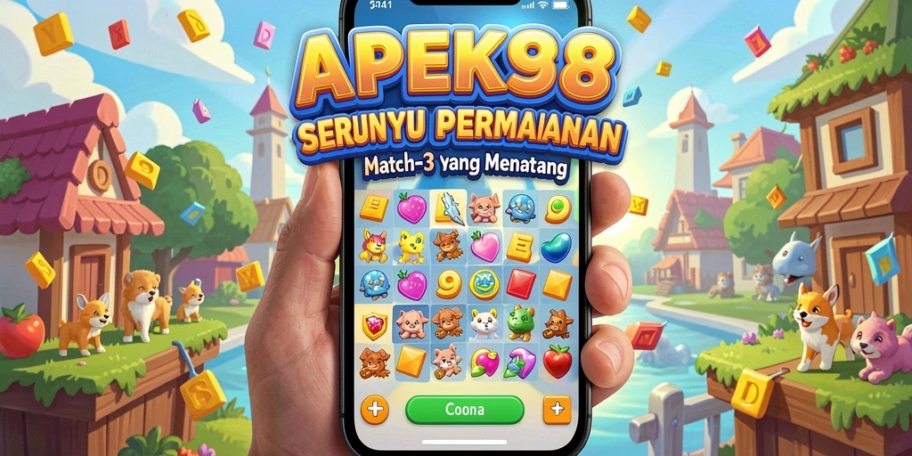Tampilan menarik dari gameplay APEK88 yang penuh warna.