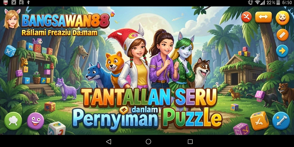 Tampilan gameplay menarik di BANGSAWAN88.