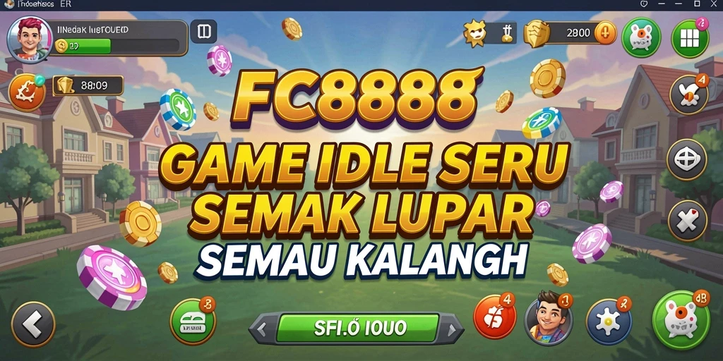 Tampilan gameplay seru di FC888 dengan karakter yang unik.