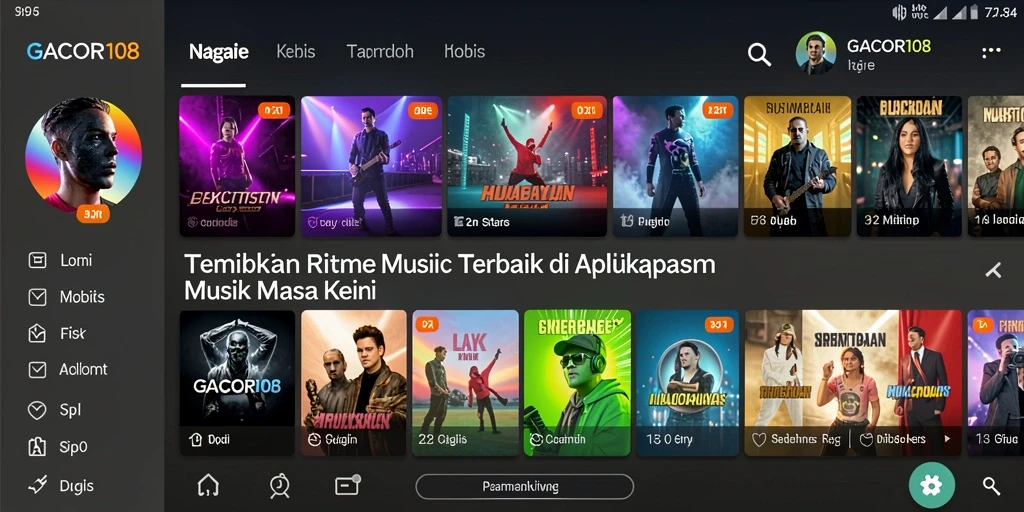 Tampilan gameplay yang menawan dan penuh warna di GACOR108.