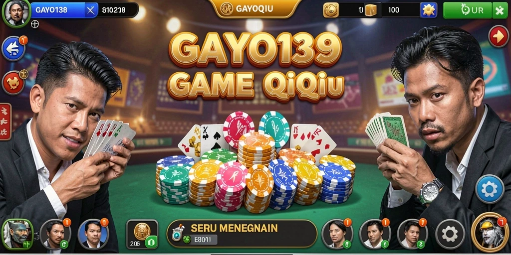Gameplay seru QiuQiu di GAYO138.