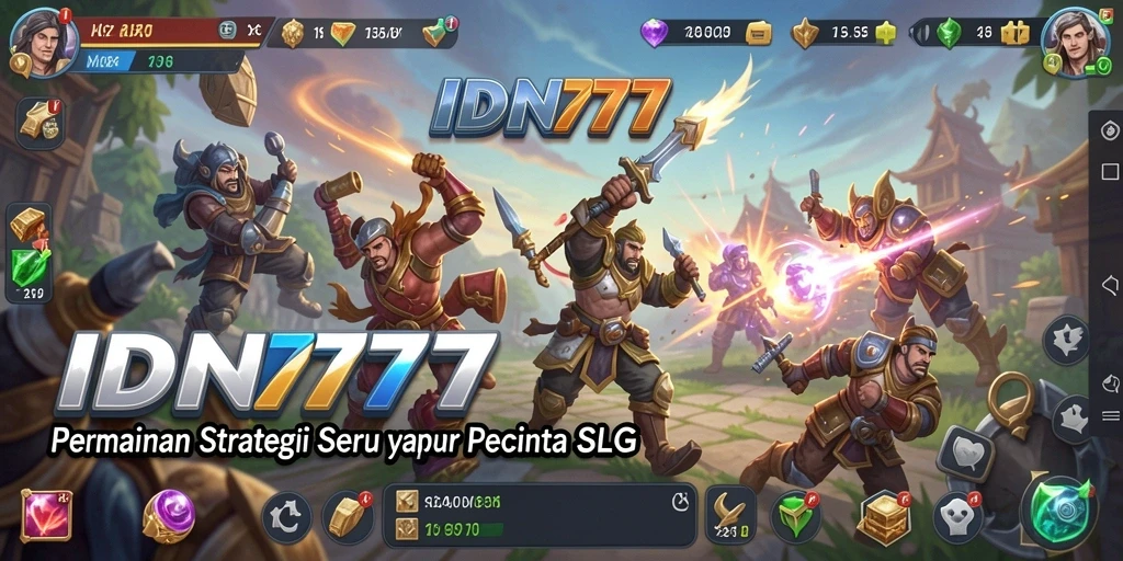 Tampilan gameplay seru dan strategis dalam IDN777.