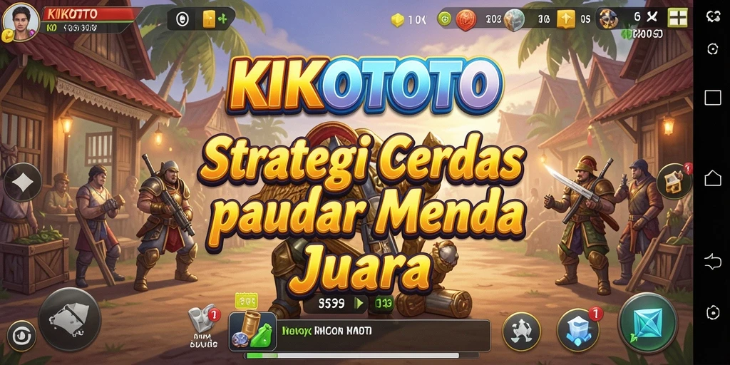 Screenshot KIKOTOTO menampilkan gameplay yang intens dan strategis.