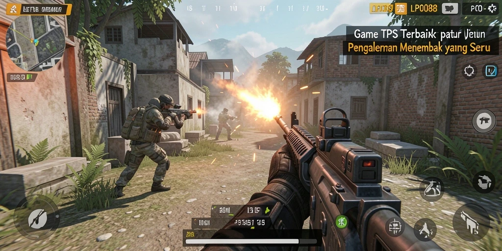 Gameplay LPO88 dengan aksi menembak yang mendebarkan.