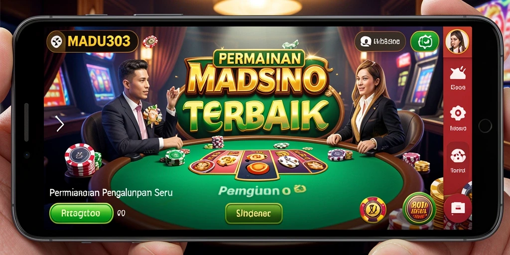 Tampilan gameplay interaktif MADU303 yang menawan dan mendebarkan.