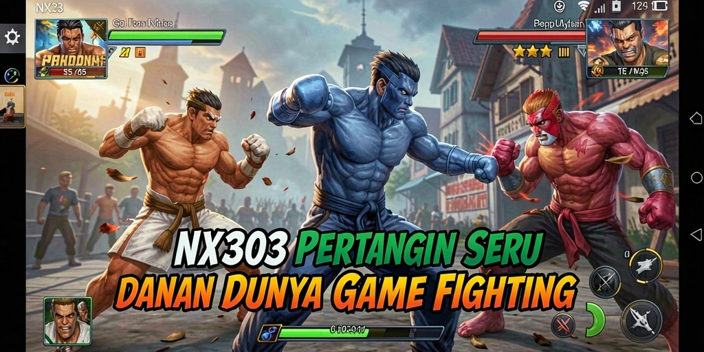 Tampilan menakjubkan dari gameplay pertarungan NX303.