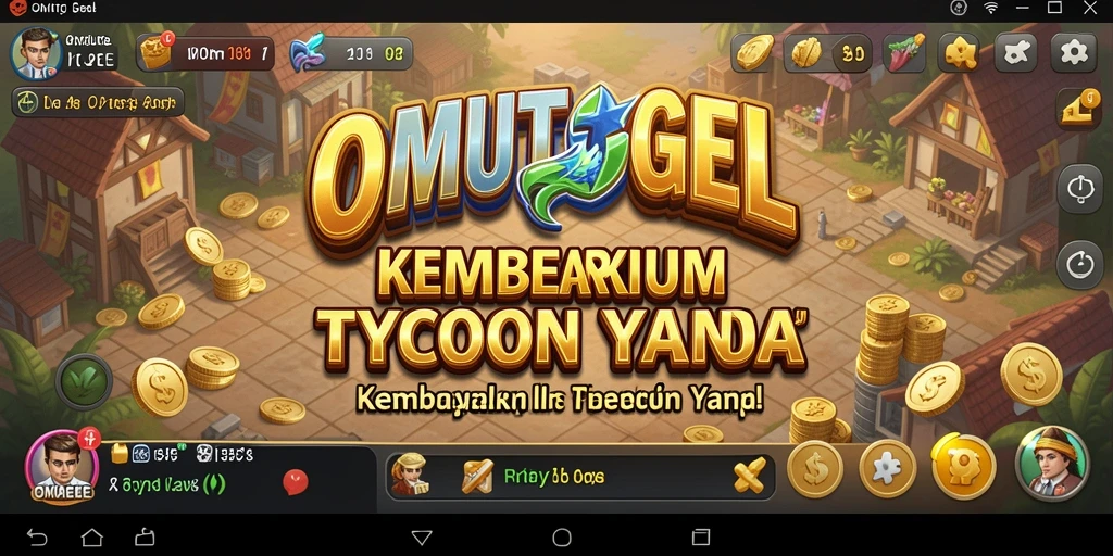 Screenshot game OMUTOGEL menampilkan gameplay Tycoon yang menarik.