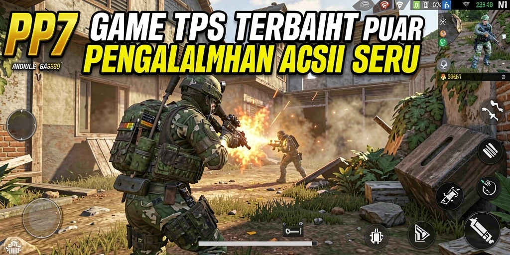 Screenshot gameplay PP7 menampilkan pertempuran seru dengan grafis memukau.