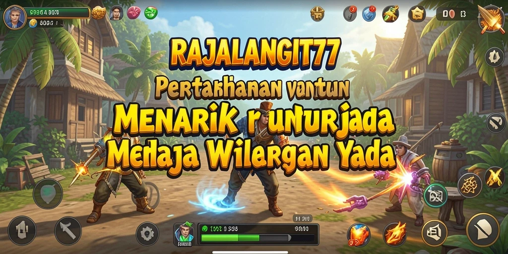 Gameplay RAJALANGIT77 menunjukkan pertahanan yang strategis dan menantang.