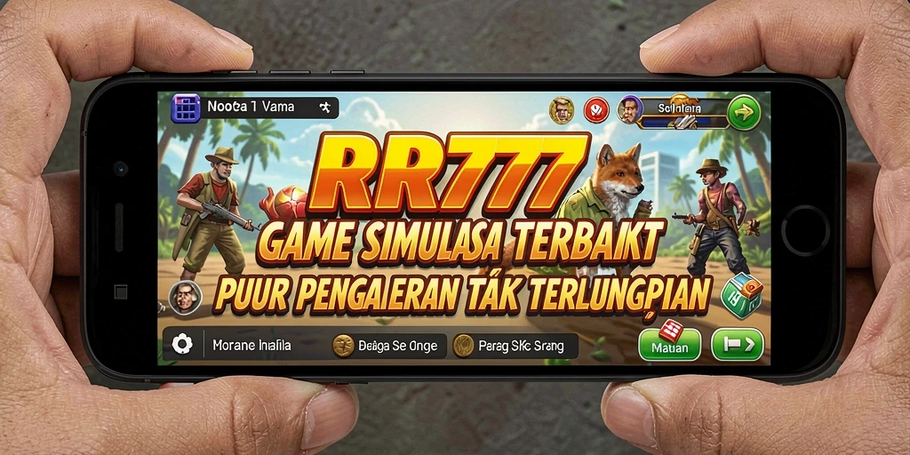 Screenshot gameplay RR777 menampilkan dunia simulasi yang menakjubkan dan interaktif.