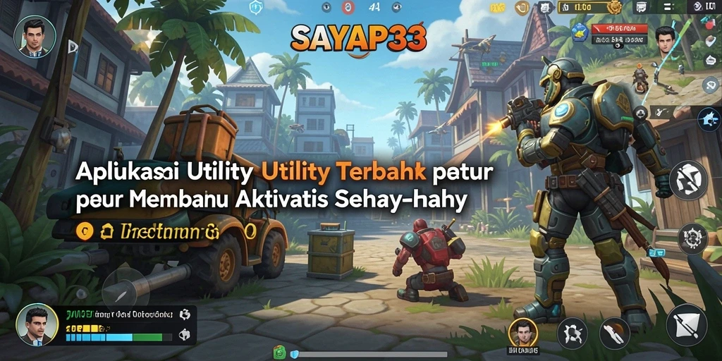 Tampilan antarmuka pengguna SAYAP33 yang modern dan intuitif.