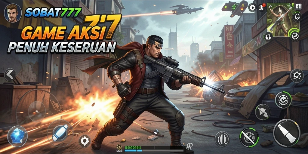 Gameplay SOBAT777 yang penuh aksi dan seru.